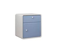 YCCHAH Letto contenitore Nordic Minimalist Dadside Table Locker Camera da letto piccolo comodino doppio cassetto portain portaoggetti del soggiorno desktop(A)