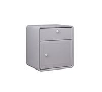 YCCHAH Letto contenitore Nordic Minimalist Dadside Table Locker Camera da letto piccolo comodino doppio cassetto portain portaoggetti del soggiorno desktop(D)