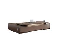 YCCHAH Scrivania Da Ufficio Scrivania Boss Office Manager Modern President Desk Arredo for ufficio Scrivanie Per L'ufficio Domestico(2.2m)