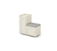 YCCHAH Sgabello Per I Piedi Sgabello for cambio scarpe a casa, porta di un piccolo appartamento, sgabello integrato for scarpiera, sgabello for scarpe da soggiorno Panca Da Ingresso(S40cm)