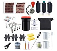 YCCLDIPL Darkroom - Kit di apparecchiature per la lavorazione di pellicole 120 135 35 mm a colori in bianco e nero, accessori per camera oscura
