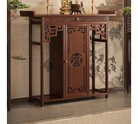 YCCYHQ Consolle Ingresso, Basamento per Mobile Cinese da Offerta, Nicchia per Altare Buddista Personale, Tavolo Consolle con Cassetti(111cm/43.7in)