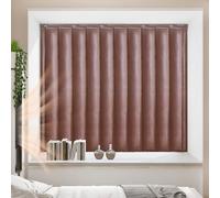 YCCYHQ Tenda Oscurante con Strato Interno Ispessito per l'inverno, Tende Termiche Isolanti per Interni, Due Metodi di Installazione(Brown,120x150 cm/47x59 in)