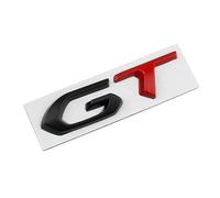 YCDSSM Auto Emblema per Peugeot 208, Badge Logo Stemma Distintivo Adesivo Lettere Sticker per Cofano Anteriore Decal Decorativo Styling Modifiche Accessori,Black-Red