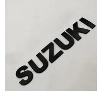 YCDSSM Auto Emblema per Suzuki Ciaz, Badge Logo Stemma Distintivo Adesivo Lettere Sticker per Cofano Anteriore Decal Decorativo Styling Modifiche Accessori,Large-H4.5cm-Black