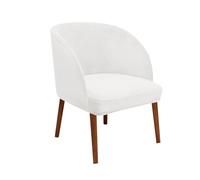 YCDZSW Fodere Coprisedia per Sala da Pranzo | Fodera per Sedia Scandinava Copripoltrona | Coprisedie con Braccioli Fodera Poltroncina per Ufficio Pranzo Cucina (Bianco,6 PCS)