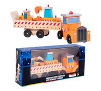 ycezw Auto in legno,Camion Per Imparare E Formare,Veicoli in Legno - Per Le Ragazze Bambini Sala Giochi Asilo Asilo