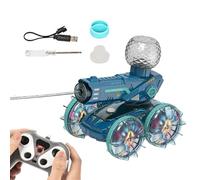 ycezw Auto RC,Veicolo Telecomandato Anfibio per Terra e Acqua | Telecomando Velocità Regolabile con Acqua per Corsa, Concorso, Esterno e Interno