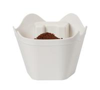 ycezw Bocca per terreni, per macchine per, secchio per | Contenitore per caffè senza silp, contenitore per fondi di caffè multifunzione per smaltire le