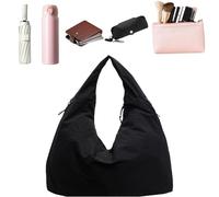 ycezw Borsa a mano grande,Borse da donna alla moda | Borse a tracolla con manico e tasche multiple Borse da donna | Borsa a mano per laptop borsa a mano per andare da, Nero, Consulte la