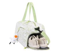 ycezw Borsone da viaggio, grande capacità, separazione asciutto-bagnato, borsa da viaggio per il fine settimana, organizer per attrezzature da fitness, per bottiglia d'acqua, asciugamani, pantofole,