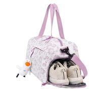 ycezw Borsone da viaggio, grande capacità, separazione asciutto-bagnato, borsa da viaggio per il fine settimana, organizer per attrezzature da fitness, per bottiglia d'acqua, asciugamani, pantofole,