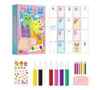 ycezw Carta da Grattare Colorata - Fogli da Colorare A Pois, Kit Artistico Interattivo con Strumenti di Disegno, Set per Dipingere Cartoline | Regalo per Bambini Sei Anni in su. Lezioni A Casa