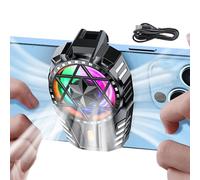 ycezw Cell Phone Cooler - Radiatore di raffreddamento per cellulare, telefono cellulare, raffreddamento per cellulare con raffreddamento a semiconduttore, raffreddamento per cellulare per videogiochi