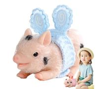 ycezw Giocattoli Animali per Bambini, Giocattoli Animali per Bambini | Carino Giocattolo In Porcellana Realistico, Accessori Per L'Infermieristica per Bambini, Bacini Divertenti Di Natale, Decorazione
