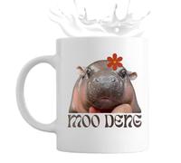 ycezw Hippo Coffee Mug - Custom Personalizzed Ceramic Coffee Mug, Microwave Safe Drink Mug | Artistic Glazed Ceramic Coffee Mug, Comfortable Handle Coffee Mug For Women, Men, Tea, Hot Chocolate