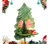 ycezw Mensole sospese da parete,Mensole sospese per camera da letto - Mensole da parete a di albero di Natale per la conservazione della decorazione,Scaffali in legno sospesi rustici sopra la