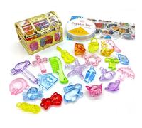 ycezw Pietre Piscina Gemme - Scatola Tesoro Immersione Pirata, Diamanti Brillanti | Cristalli Realistici per Bambini attività Acquatica, Addestramento Nuoto E Divertente Regalo Collezione