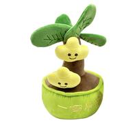 ycezw Plants En Pot Farcie,Peluche Farcie De Plants En Pot - Farcie D'arbre D'Argent | Peluche Mignonne A Forma Di Vaso Di Fleur, Jouet In Peluche Di Dessin Animé, D'oreiller Douce Pour