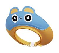 ycezw Scudo del cappuccio della doccia per loro, visiera in testa per il bagno, Visor della testa dello shampoo del baby shower carino del fumetto, Cappelli per capelli impermeabili Fit per