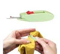 ycezw Sezionatore per cuciture, separatore per cuciture e rimozione fili, sganciatore retrattile con manico - accessori da cucito ergonomici gomma per ricamo, accessori da cucito per la casa