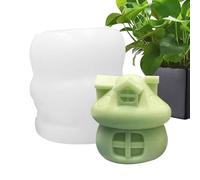 ycezw Stampi in silicone per mestieri,Stampo in silicone per casa di funghi,Stampo per candela in silicone riutilizzabile in resina | Stampi artigianali antiaderenti per la decorazione domestica