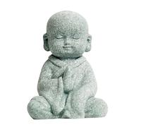 ycezw Statua di Buddha per Bambini - Ornamento del Cinese, Statuetta in Resina spensierata, Simpatico Regalo Zen | Mini Scultura Decorativa Presente per armadietto del Vino, Supporto TV, Zona