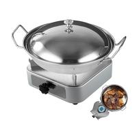 ycezw Stufa da campeggio portatile - Stufa ad alcool liquido con pentola | Bruciatore portatile efficiente della stufa 'alcol utensile da cucina all'aperto