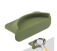 Ycezw Tappeto in silicone per caffè in silicone - Incredibile tappetino da caffè - Jerks caffè - Accessori per macchine antiscivolo, tappeto di sicurezza, stampaggio in silicone nero in silicone