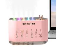ycezw Umidificatori a fredda per camera da letto e stanza | Umidificatore a fredda per scrivania con luce a 7 colori, decorazione per la casa nelle stanze dei bambini e