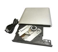 Ycheda Masterizzatore Blu-ray esterno USB 3.0 UHD 4K ultra sottile in alluminio BD-RE DVD RW Drive per laptop e PC desktop