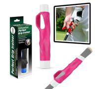 YChoolco Allenatore di presa da golf: migliora la forza di presa, la precisione e la tecnica dello swing for prestazioni di golf superiori, adatto a giocatori di tutti i livelli(Pink)