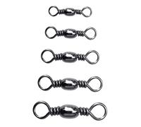 YCHUCH 200 pezzi ad alta resistenza barili da pesca girelle rotolamento attrezzatura connettore girelle strumento di attrezzatura durevole cuscinetto di rotolamento girelle da pesca