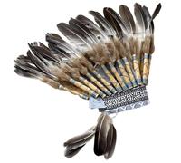 YCHUCH Accessori per capelli, fascia etnica per festival, celebrazioni, indiani, feste in maschera, carnevale, accessori per feste
