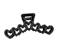 YCHUCH Accessori per capelli, scava fuori a forma di cuore artiglio per capelli donna cura della pelle campeggio coda di cavallo clip mascella multi funzionale lavaggio viso artiglio dei capelli
