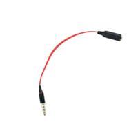 YCHUCH Adattatore audio da 3,5 mm CTIA a OMTP trasmissione da maschio a femmina per telefono portatile tablet auricolare microfono maschio a femmina cavo di prolunga per cuffie