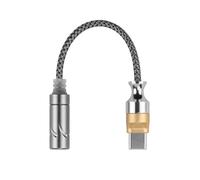 YCHUCH Adattatore per cuffie conversione audio da tipo C a 3,5 mm, supporta uscita audio a 384 kHz e 24 bit per un'esperienza musicale superiore Adattatore per cuffie di tipo C