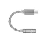 YCHUCH Adattatore per cuffie conversione audio da tipo C a 3,5 mm, supporta uscita audio a 384 kHz e 24 bit per un'esperienza musicale superiore Adattatore per cuffie di tipo C