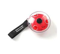 YCHUCH Borsa per la spesa pieghevole con unica forma a disco disco multifunzione per uso quotidiano e breve viaggio pieghevole Crossbody, Rosso, One Size