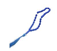 YCHUCH Braccialetto con 33 fili di perline ovali versatili per preghiera musulmana, lisce e delicate sulla pelle, per la creazione di gioielli e la decorazione della casa, perline multiuso in acrilico