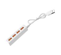 YCHUCH Cavo splitter USB 2.0 da USB maschio a 4 femmina USB2.0 convertitore multiporta cavo di espansione multiporta splitter splitter con adattatore di alimentazione