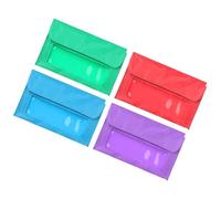 YCHUCH Confezione da 4 custodie magnetiche impermeabili in tessuto Oxford visibile sulla parte anteriore per accessori per casa e ufficio, supporto per telefono alla moda giovanile