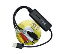 YCHUCH Convertitori Digitali USB 2.0 Video Cattura Scheda Digitale USB Video per Lettore Nastro Videocamera Cattura Video Scheda