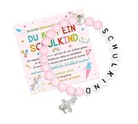 YCHUCH Creativo Lettera Bead Braccialetto Con/senza Ciondolo Dettaglio Acrilico Design Da Polso Per Adolescenti Accessori Quotidiani Acrilico, Misura unica, come descritto