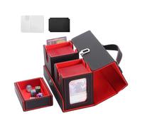 YCHUCH Easyly Access - Custodia impermeabile per carte di credito con sezioni staccabili, in pelle PU, grande capacità, per lettore di carte da viaggio