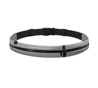 YCHUCH Marsupio da viaggio per escursionismo, design sottile, due scomparti, resistente all'acqua, per palestra, corsa, riflettente, funzione di sicurezza, regolabile, cintura in vita per uomo e donna