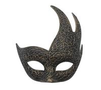 YCHUCH Maschera in maschera veneziani festa di plastica costume di Halloween Mardi Gras per le donne uomini mezza faccia regali veneziani maschera donne per mascherata