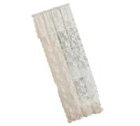 YCHUCH Oversize Lace Window Curtain Light Diffusore Pannello Con Delicati Fiori Bordi Dettaglio 183x183cm/100x200cm Velato Pizzo Tende Modello Fiore
