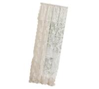 YCHUCH Oversize Lace Window Curtain Light Diffusore Pannello Con Delicati Fiori Bordi Dettaglio 183x183cm/100x200cm Velato Pizzo Tende Modello Fiore