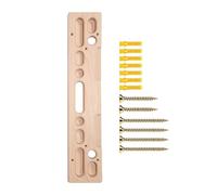 YCHUCH Rock Climbing & Boulder Training Board Hangs Board Wood Climbing Fingerboard per allenamento Finger Grip e Pull Up Hand Rinforzante Attrezzature